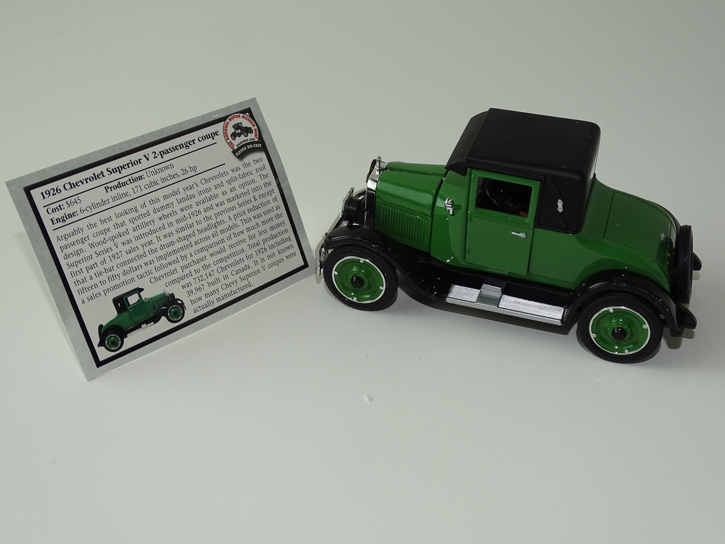 1926 Chevrolet Superior V2 Passenger Coupe