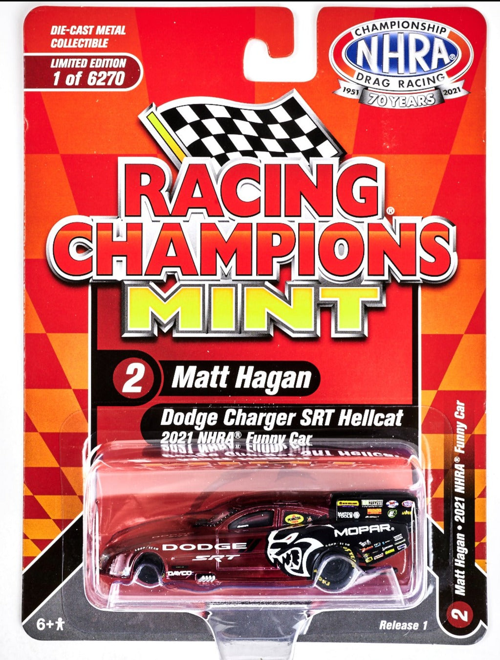 2021 NHRA Funny Car - Matt Hagan