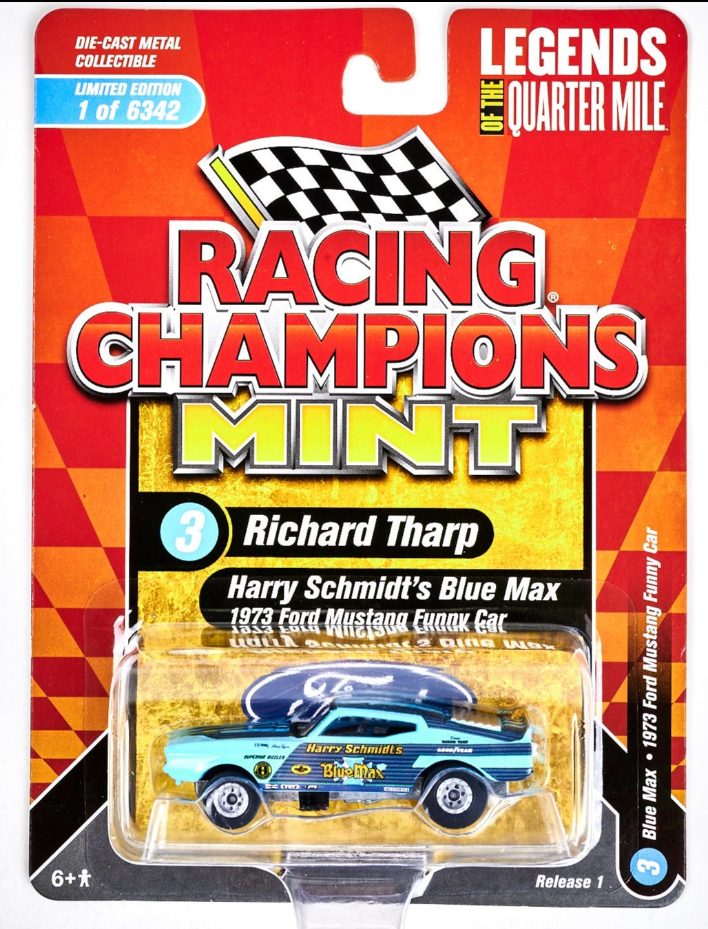1973 Ford Mustang Funny Car Blue Max