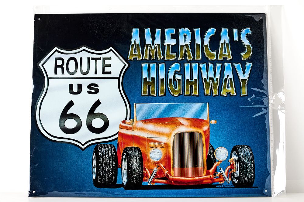 America's Highway Rt 66 Sign