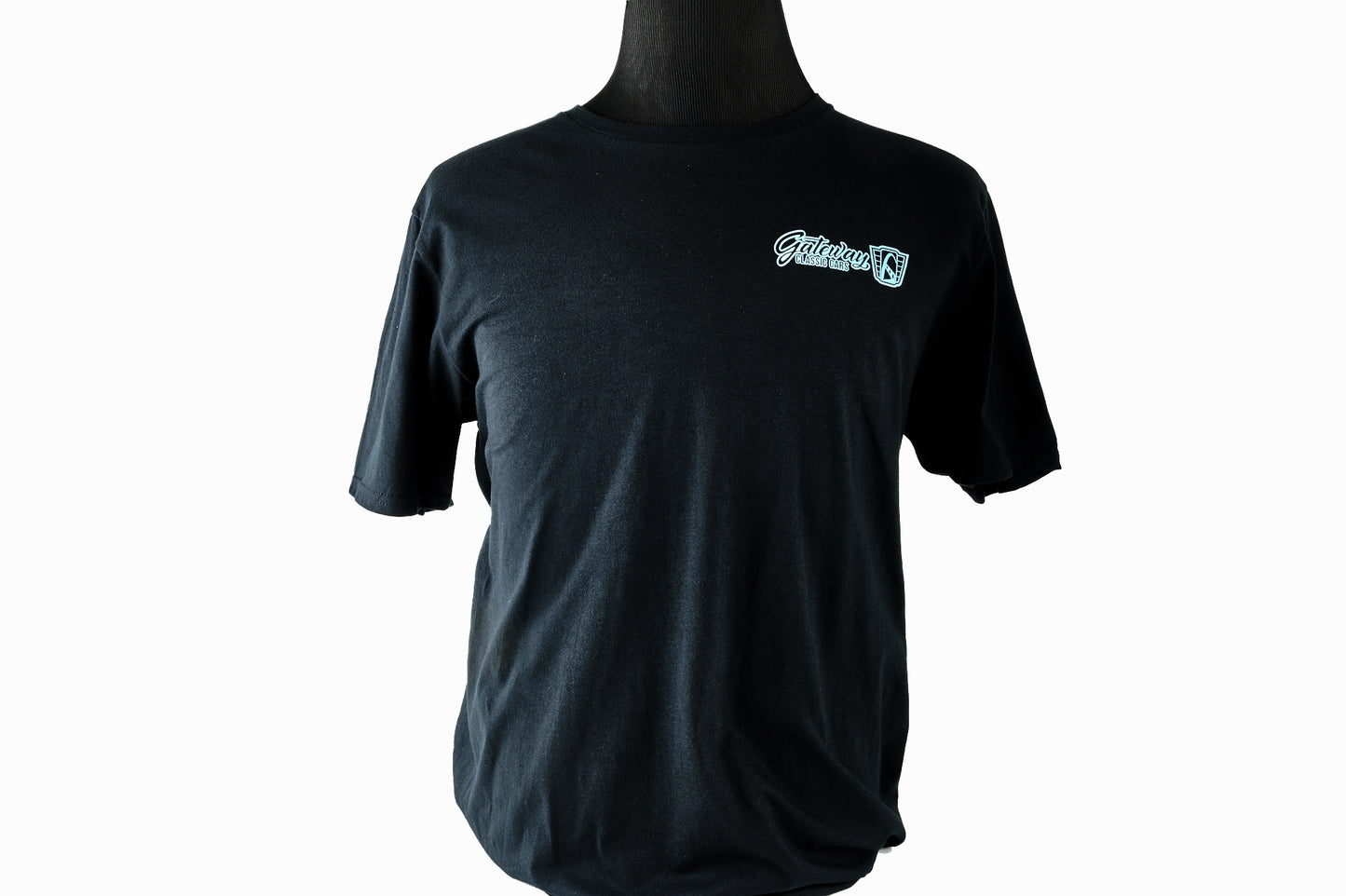 Mustang Black T-Shirt Size M-XXXL