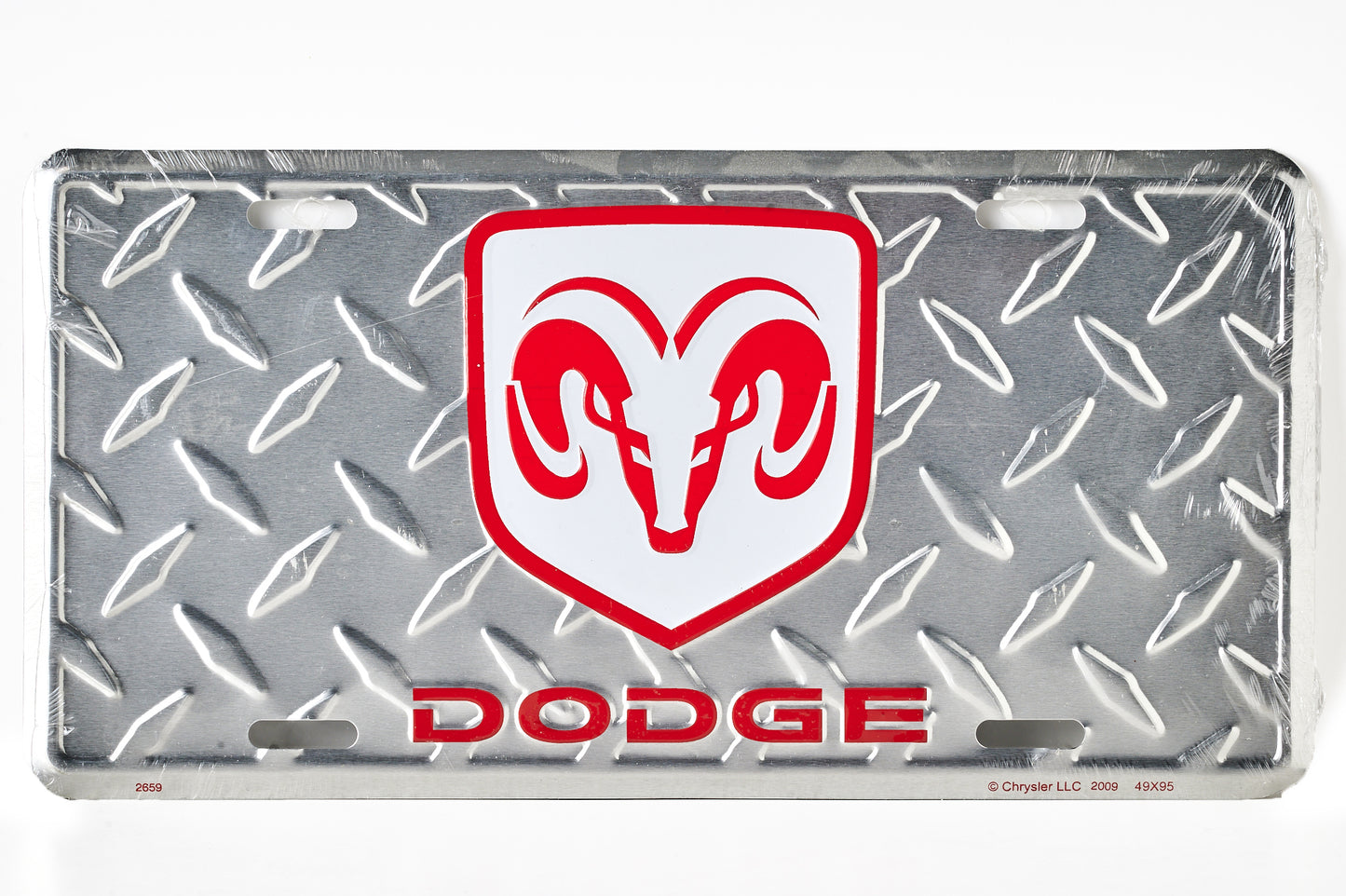 Dodge Ram Diamond License Plate