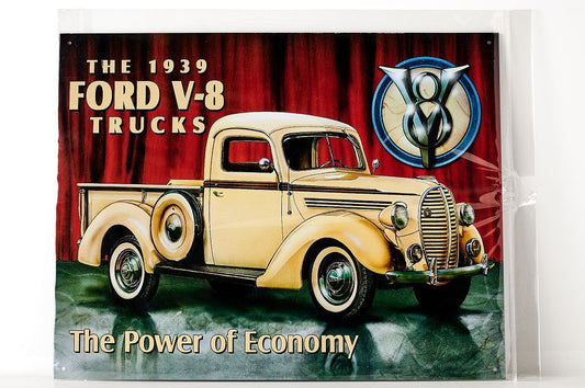 1939 Ford Pickup Vintage Style Tin Sign