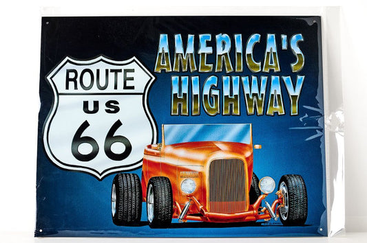 America's Highway Rt 66 Sign