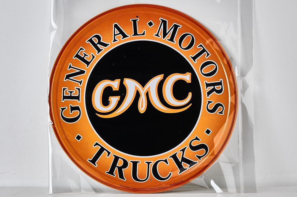 GMC Trucks Vintage Tin Sign