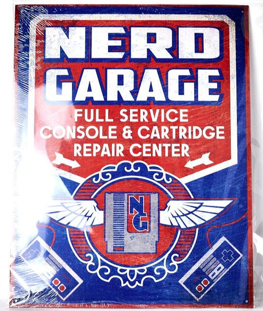 Nerd Garage Sign